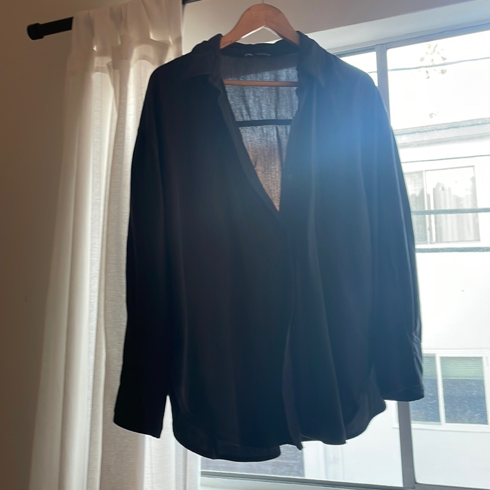Soft oversized shirt